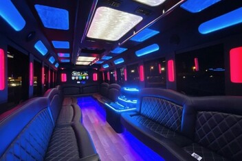 Colorado Springs Limousine Bus Interior