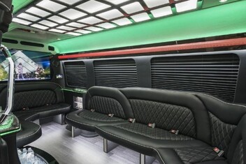 Colorado Springs Sprinter Party Bus Interior
