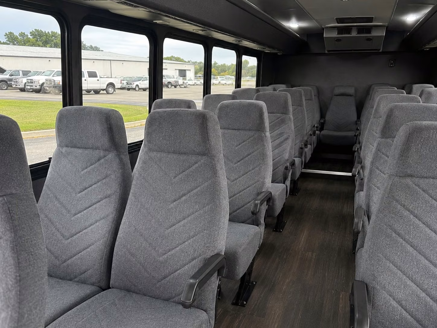 20 passenger minibus inside