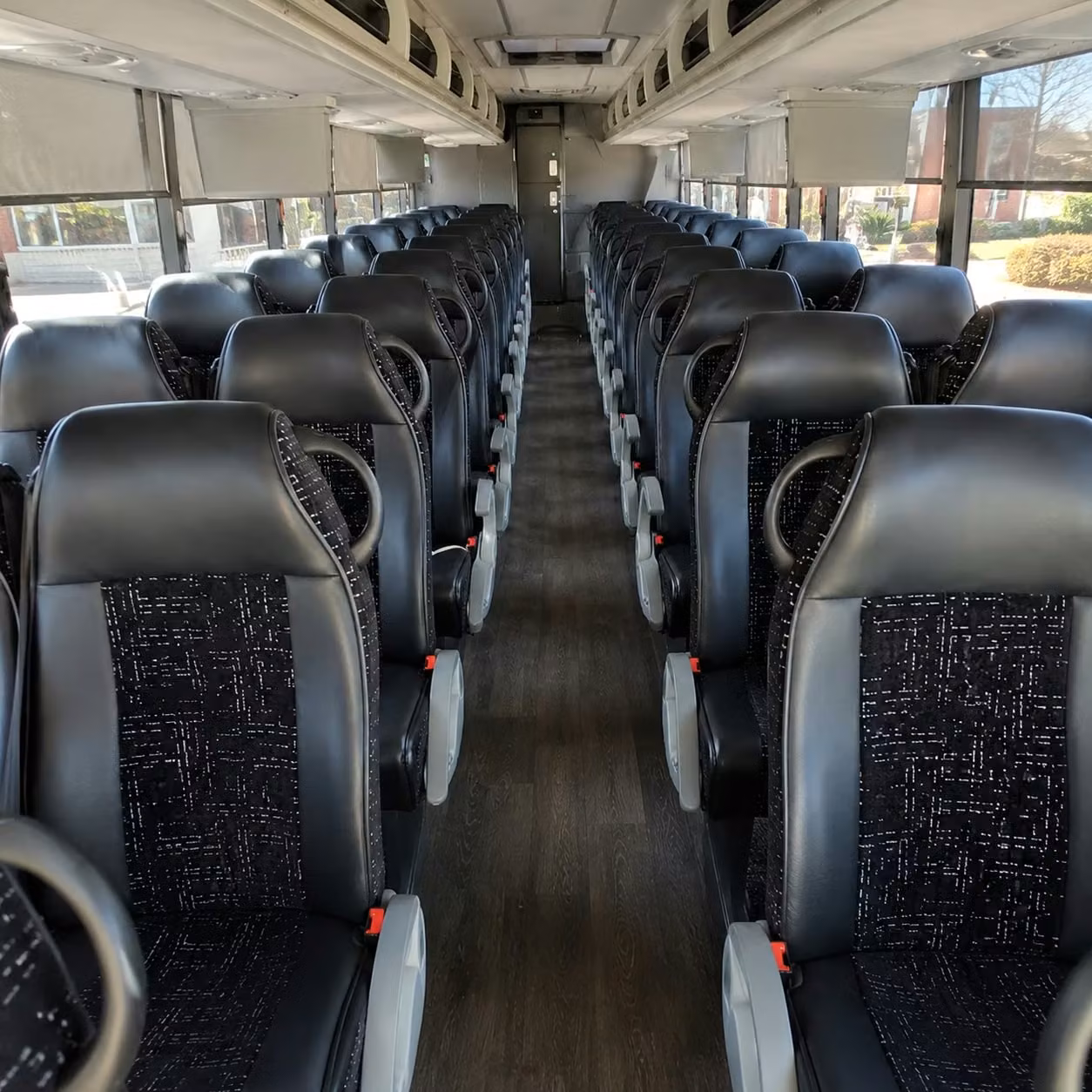 colorado springs charter bus interior
