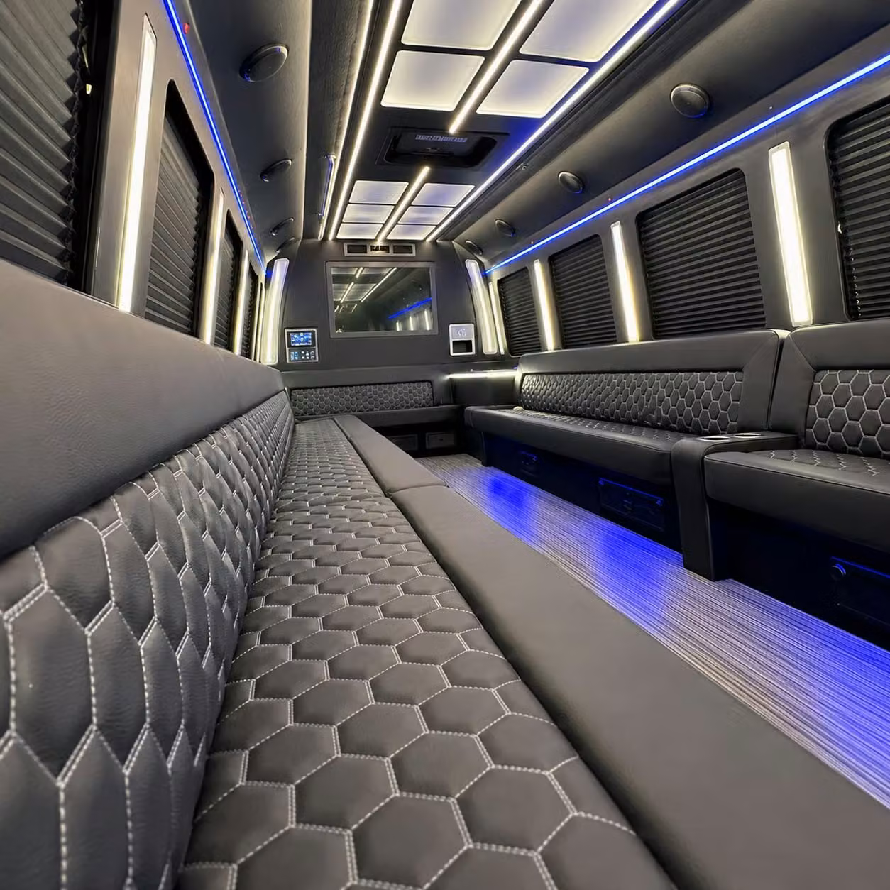 party bus interior